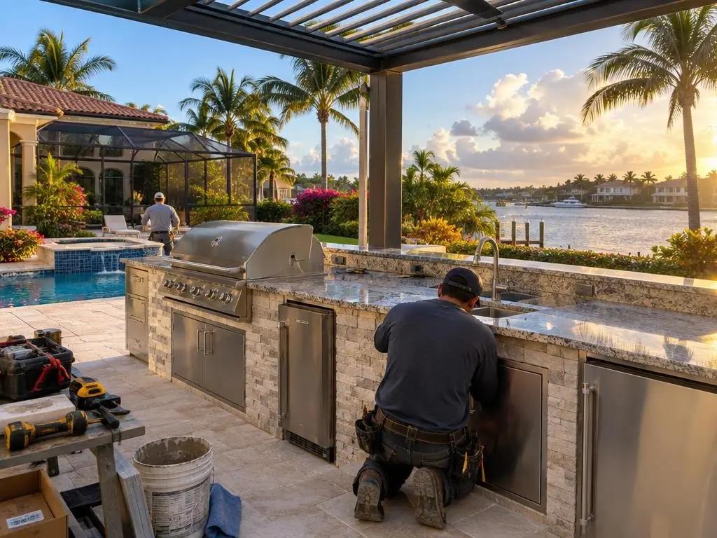 Outdoor Kitchen Remodels & Upgrades in West Palm Beach, FL
